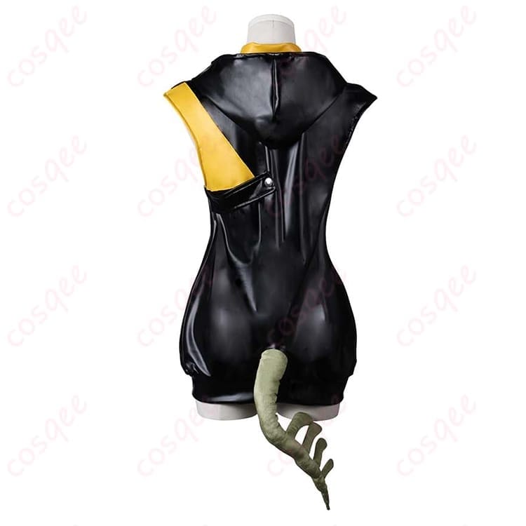 アークナイツのウィーディになりきる実験装備風コスプレ衣装｜写真映えと動きやすさを両立 - 5枚目の画像