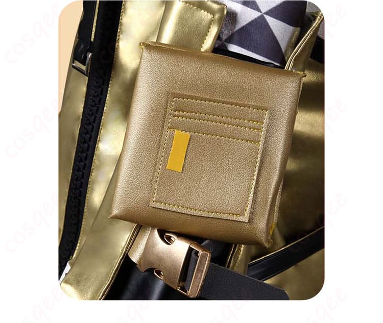 ウィーディ コスプレ衣装の装飾ディテール。豪華な刺繍とデザインが目を引きます。