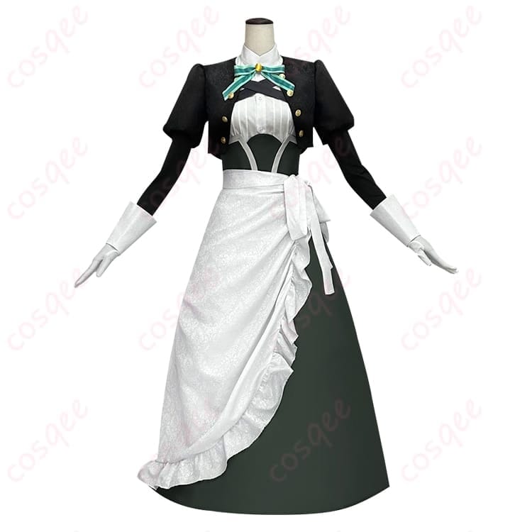 君は冥土様。雪（シュエ）メイド服コスプレ 一式で整う清楚可憐なスタイル - 1枚目の画像