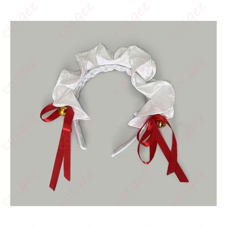 君は冥土様。雪（シュエ）メイド服コスプレ 一式で整う清楚可憐なスタイル - 6枚目の画像