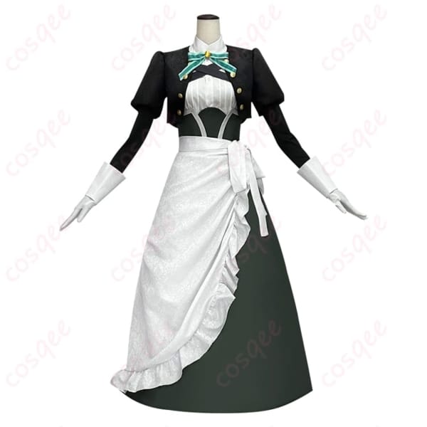 君は冥土様。雪（シュエ）メイド服コスプレ 一式で整う清楚可憐なスタイル