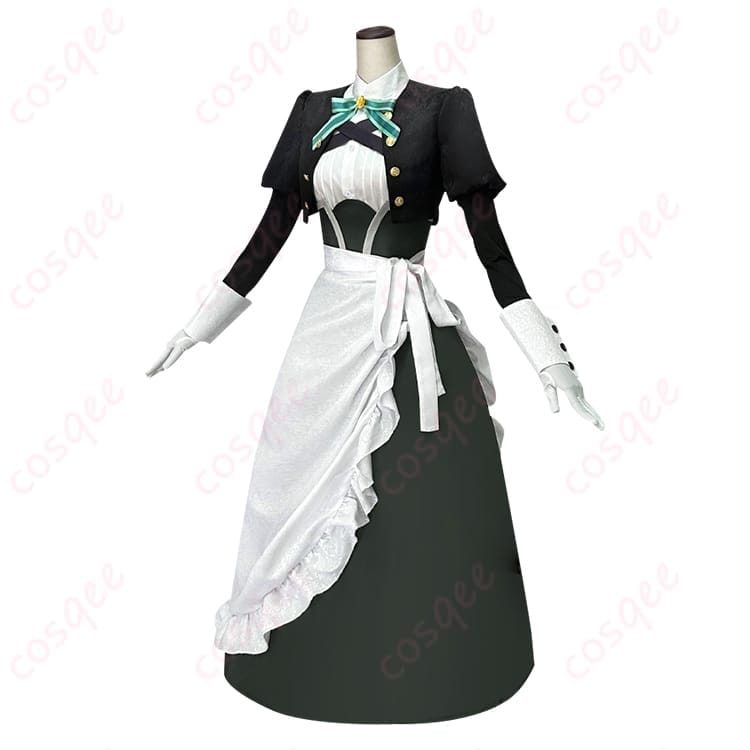 君は冥土様。雪（シュエ）メイド服コスプレ 一式で整う清楚可憐なスタイル - 2枚目の画像