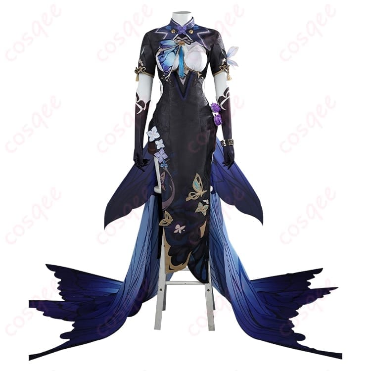 崩壊3rd アポニア 胡蝶の夢造り コスプレ衣装 チャイナ風で優美に映えるXS～XXL - 1枚目の画像