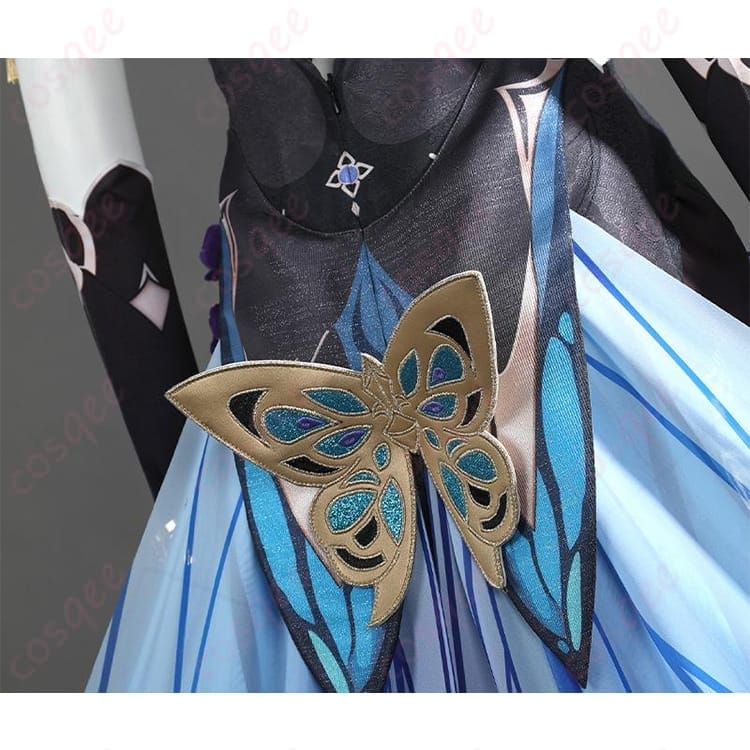 崩壊3rd アポニア 胡蝶の夢造り コスプレ衣装 チャイナ風で優美に映えるXS～XXL - 4枚目の画像