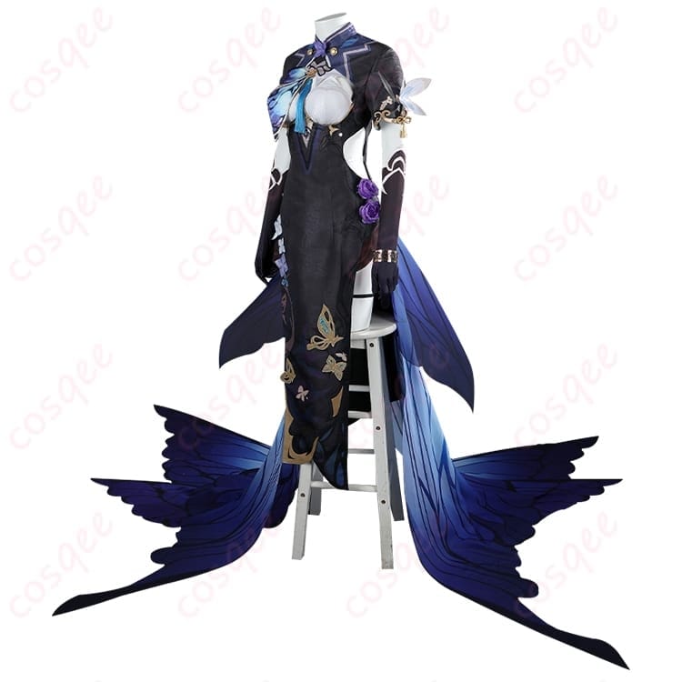 崩壊3rd アポニア 胡蝶の夢造り コスプレ衣装 チャイナ風で優美に映えるXS～XXL - 2枚目の画像