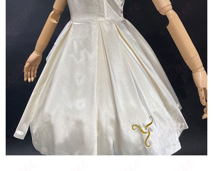 IdentityV 第五人格 少女 記憶 パンドラ コスプレ衣装 スカートの装飾の詳細写真。スカートの美しいデザインがコスプレ衣装を引き立てます。