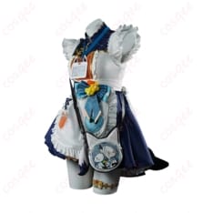 ホロライブ 白上フブキ レトロ喫茶メイド風コスプレ｜清楚キュートで写真映え、S–XL対応 - 2枚目の画像（サムネイル）