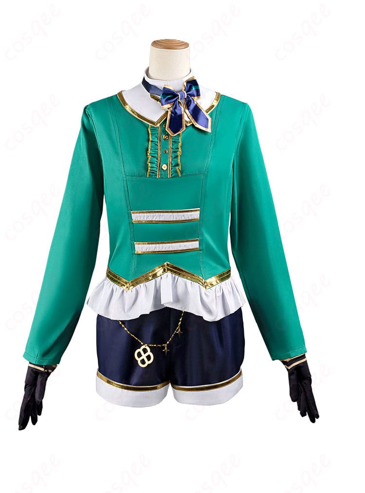 内搭服の正面ディテール写真。コスプレ衣装の内側部分が確認でき、快適さや着心地が伝わります。