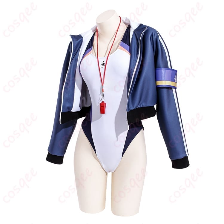 ブルーアーカイブ 尾刃カンナの水着コスプレ｜スポーティでクールに映える一着 - 1枚目の画像