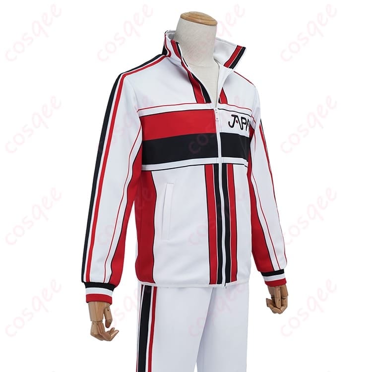 新テニスの王子様 越前リョーマ＆不二周助 ジャージ コスプレ｜U-17仕様で動きやすく写真映え - 3枚目の画像