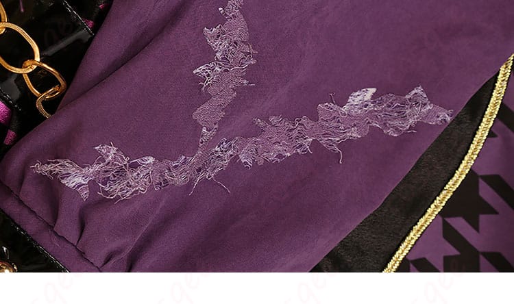 乙狩アドニス SWING NIGHTコスプレ衣装の衣袖の装飾ディテール画像