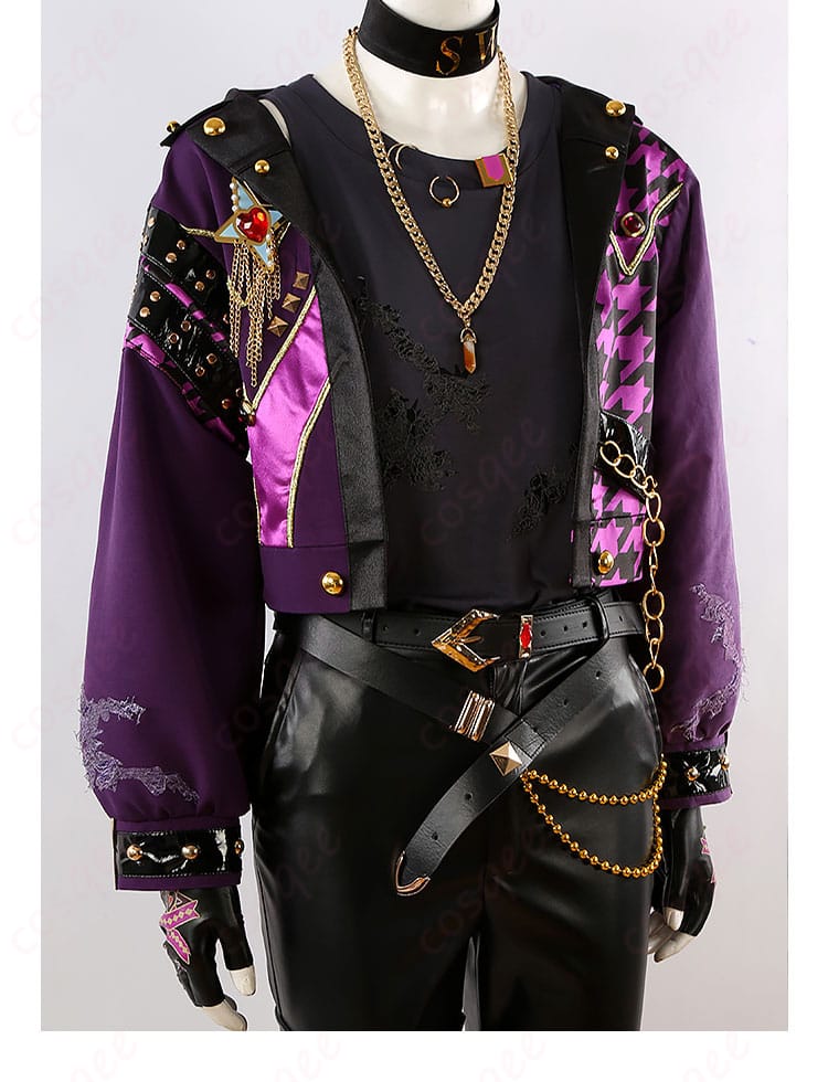 あんさんぶるスターズ!! 乙狩アドニス SWING NIGHTコスプレ衣装の服装装飾の詳細画像