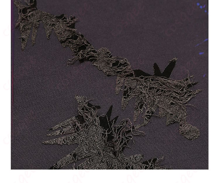 乙狩アドニス SWING NIGHTコスプレ衣装の内搭服装の装飾ディテール画像