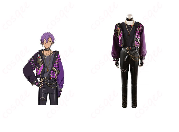 あんさんぶるスターズ!! 乙狩アドニスのSWING NIGHTコスプレ衣装とキャラクター乙狩アドニスのコラボショット