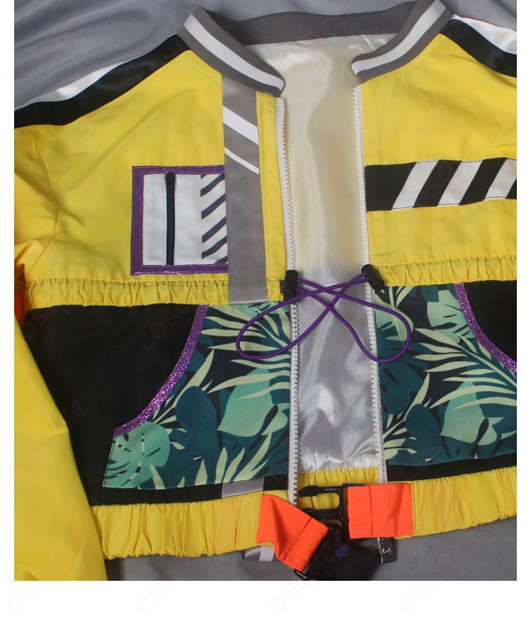 服の門襟装飾、あんスタホットリミット衣装の精緻なデザイン