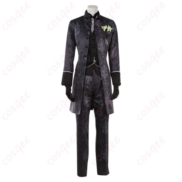 ツイステのイデア・シュラウド花婿コスチュームで、ダークロマンな雰囲気を纏って写真映え