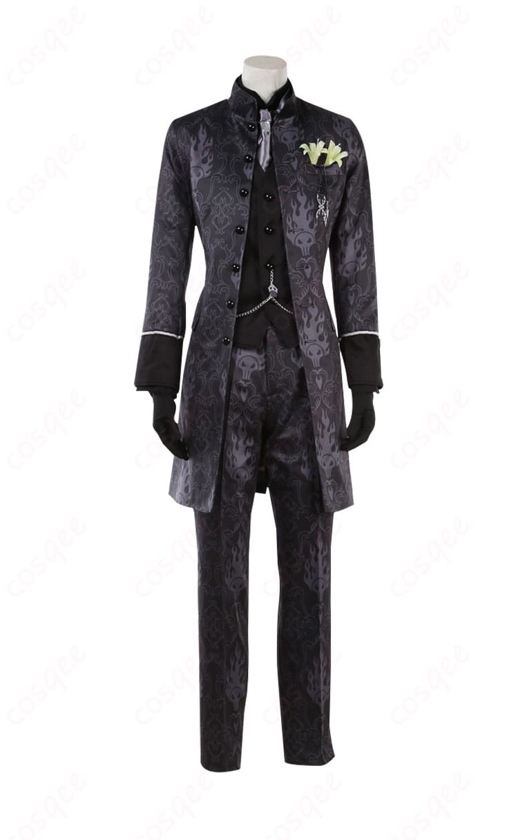 商品正面のコスプレ衣装、イデア・シュラウドのなりきり花婿バージョン。細かいディテールまで再現。