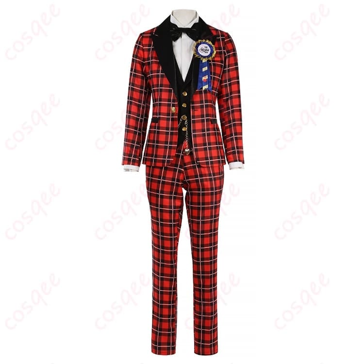 ツイステのエース・トラッポラ花婿スタイルを上品に再現するコスプレ衣装 - 1枚目の画像