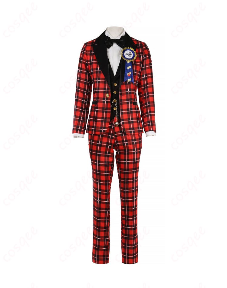 ディズニー ツイステッドワンダーランド エース・トラッポラ コスプレ衣装 正面画像