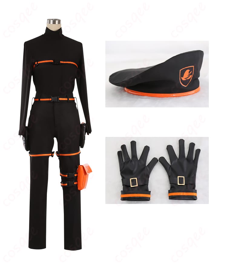 内搭服装と帽子・手袋装飾細部 | 高品質なアクセサリー付き、ツイステコスプレ衣装