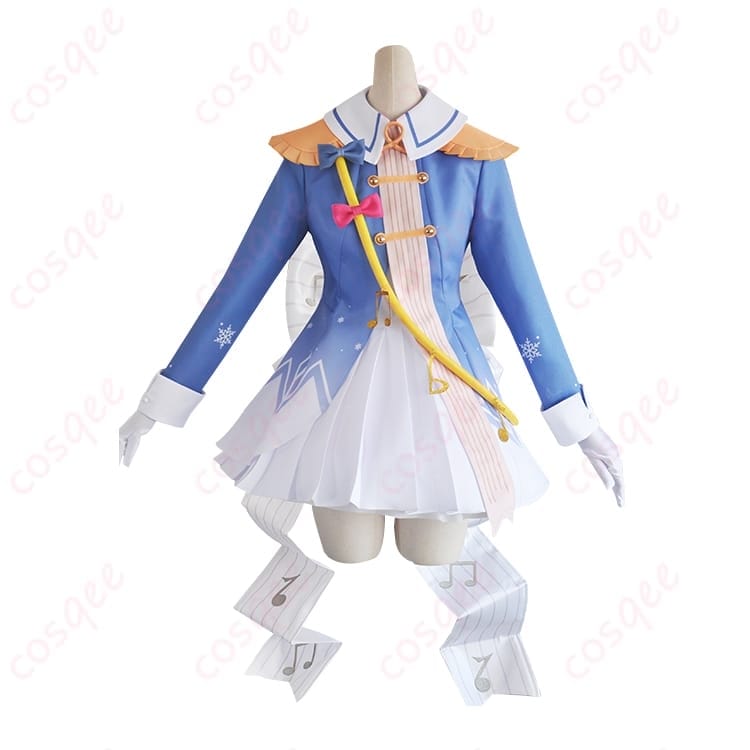 雪ミク2020 マーチング風 初音ミク コスプレ衣装｜冬らしく華やかに決まる一着 - 1枚目の画像