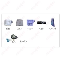 第五人格 白無常（謝必安）コスプレ 長着スタイルで雰囲気抜群 写真映えも狙える一着 - 4枚目の画像（サムネイル）