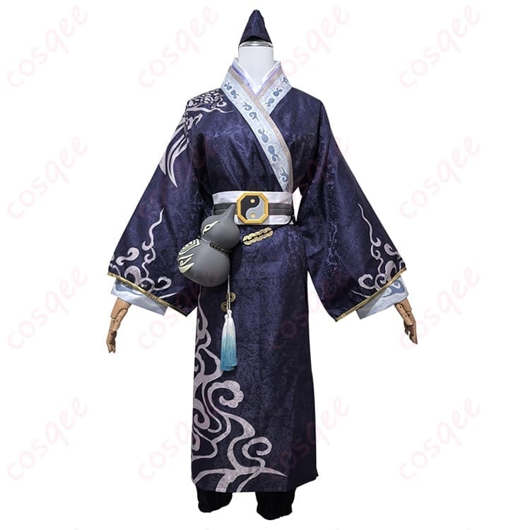 第五人格 黒無常 范無咎の荘厳コスプレ｜写真映え抜群で動きやすくイベント快適 - 1枚目の画像