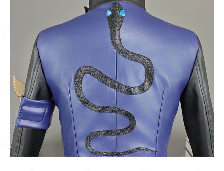 背面デザインにこだわった、第五人格の占い師キャラクター「イライ・クラーク」コスプレ衣装。