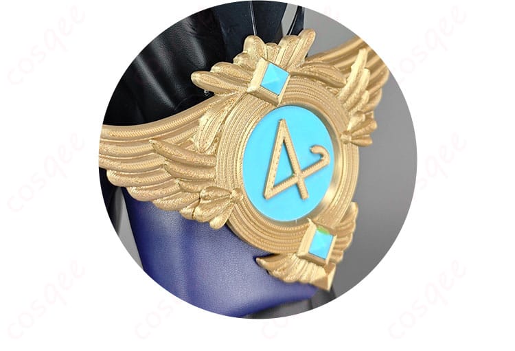 肩袖のデザインと装飾。精緻な刺繍と縫製が特徴。