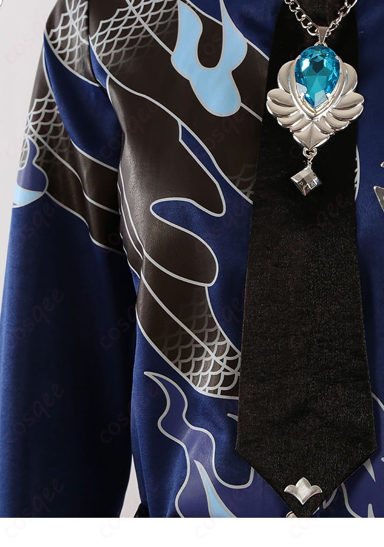 ネクタイの装飾ディテール、蓮巳敬人 ドミナント衣装