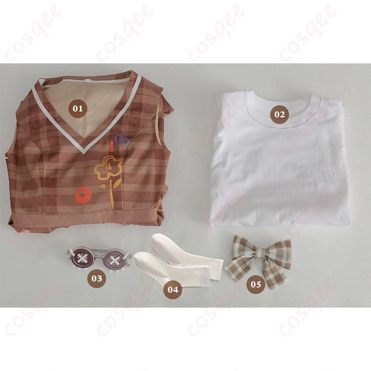 IdentityV 少女 秋の遠足コスプレ｜レトロ可愛い雰囲気でイベントも撮影も映える - 5枚目の画像