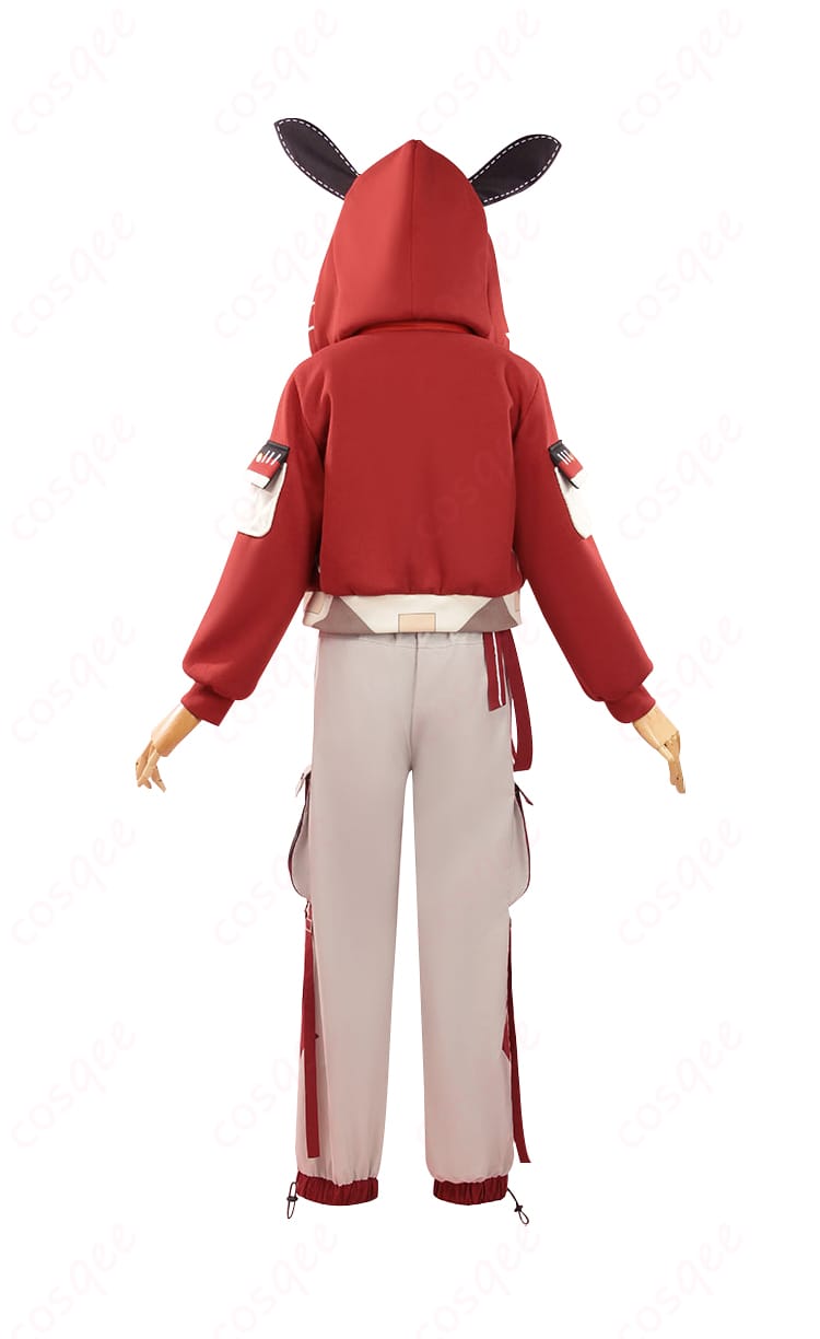 商品背面画像 - ポチャッコ 囚人役 コスプレ衣装