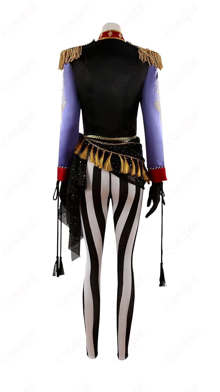 背面から見たヴィル・シェーンハイト コスプレ衣装 - 後ろ姿の美しいデザイン