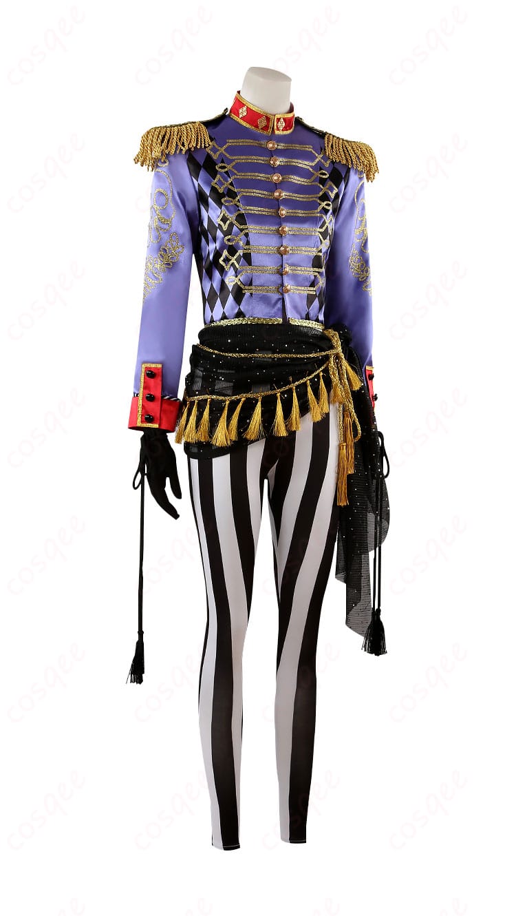 商品の右側から見たコスプレ衣装 - ツイステ コスプレ衣装のディテール