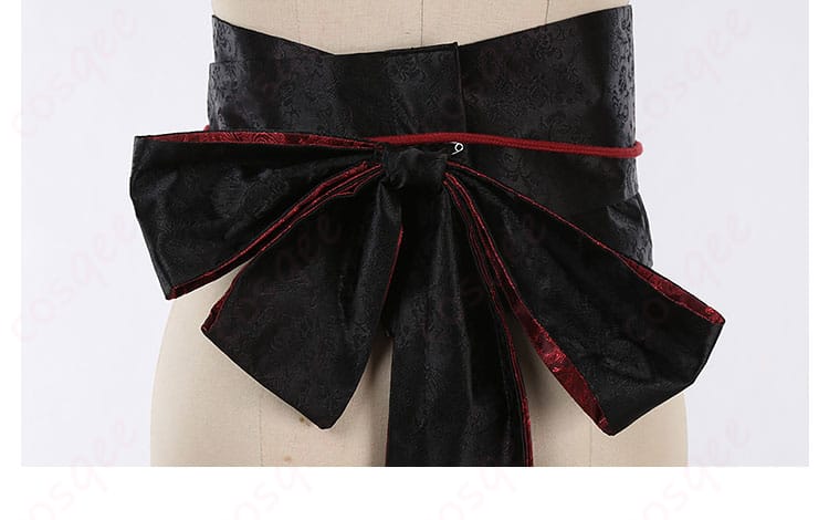 ヴィル・シェーンハイト コスプレ衣装の腰封のディテール