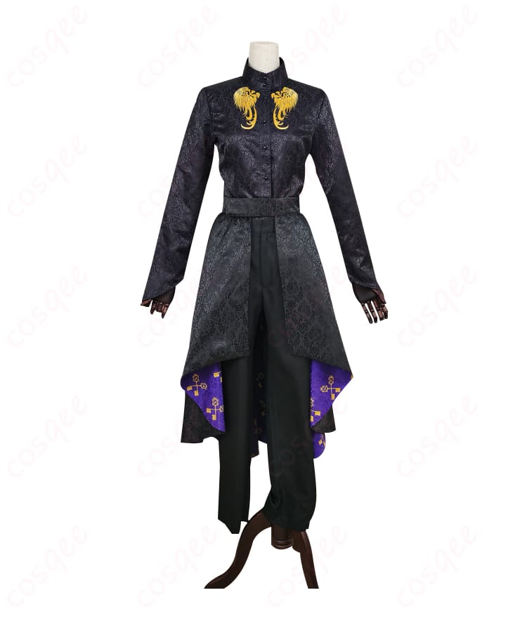 ツイステ コスプレ衣装 内搭シャツ 正面のディテール。着心地の良い生地を使用。