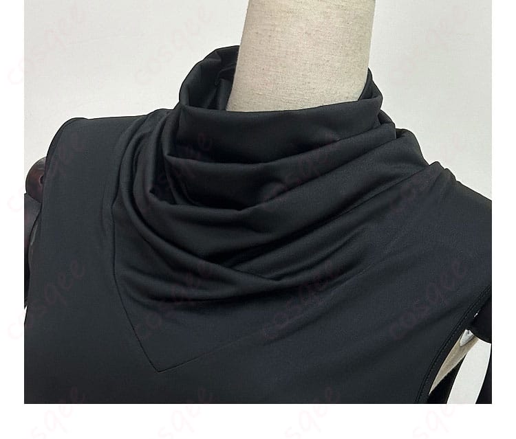 黒神話:悟空 クモ精 コスプレ衣装 内搭の領口ディテール