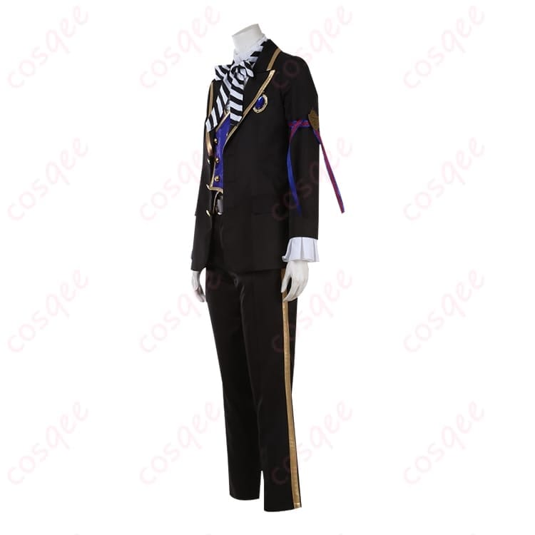 ツイステ ポムフィオーレ寮 ヴィル・エペル・ルークの制服コスプレ 上品で写真映えする仕立て - 2枚目の画像