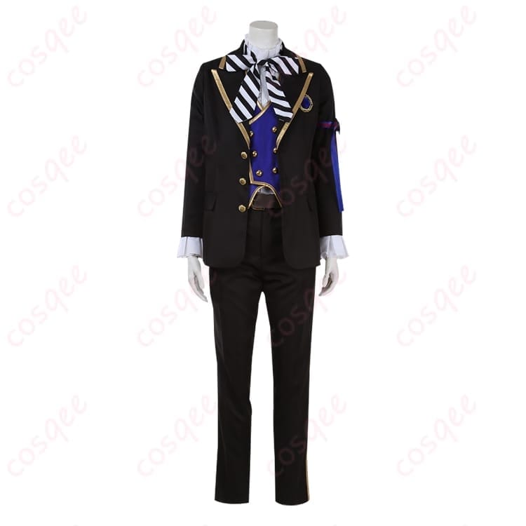 ツイステ ポムフィオーレ寮 ヴィル・エペル・ルークの制服コスプレ 上品で写真映えする仕立て - 1枚目の画像