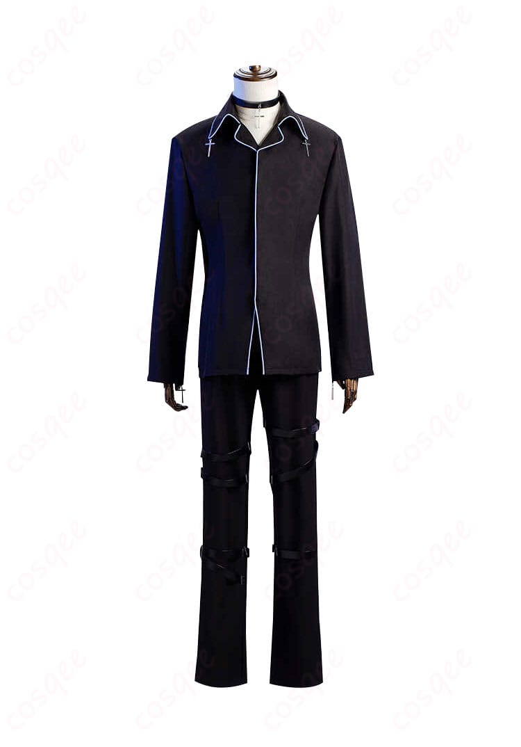 内部インナー部分の正面詳細。制服の細部まで忠実に再現されたデザイン。