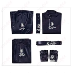 恋と深空 シン 異界の来客 コスプレ衣装 近未来ミリタリーで写真映えを狙える一着 - 4枚目の画像（サムネイル）