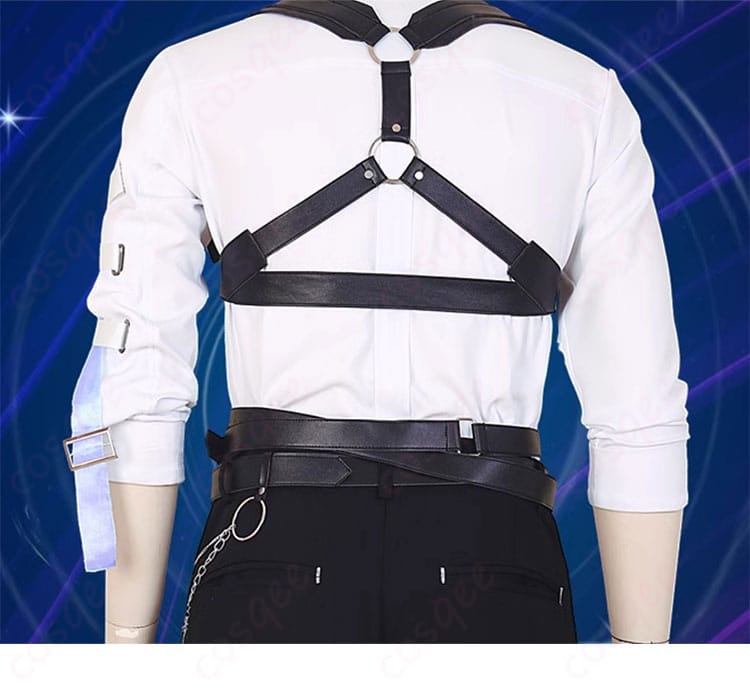 背面装飾ディテール、シン・セイヤ・レイ・ホムラ コスプレ衣装の緻密なディテール