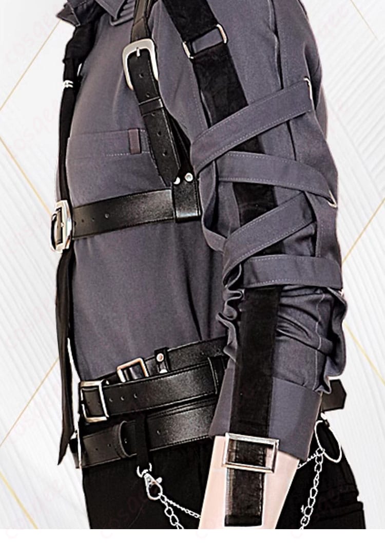 シン・セイヤ・レイ・ホムラ コスプレ衣装左袖装飾 – 左袖の繊細な装飾