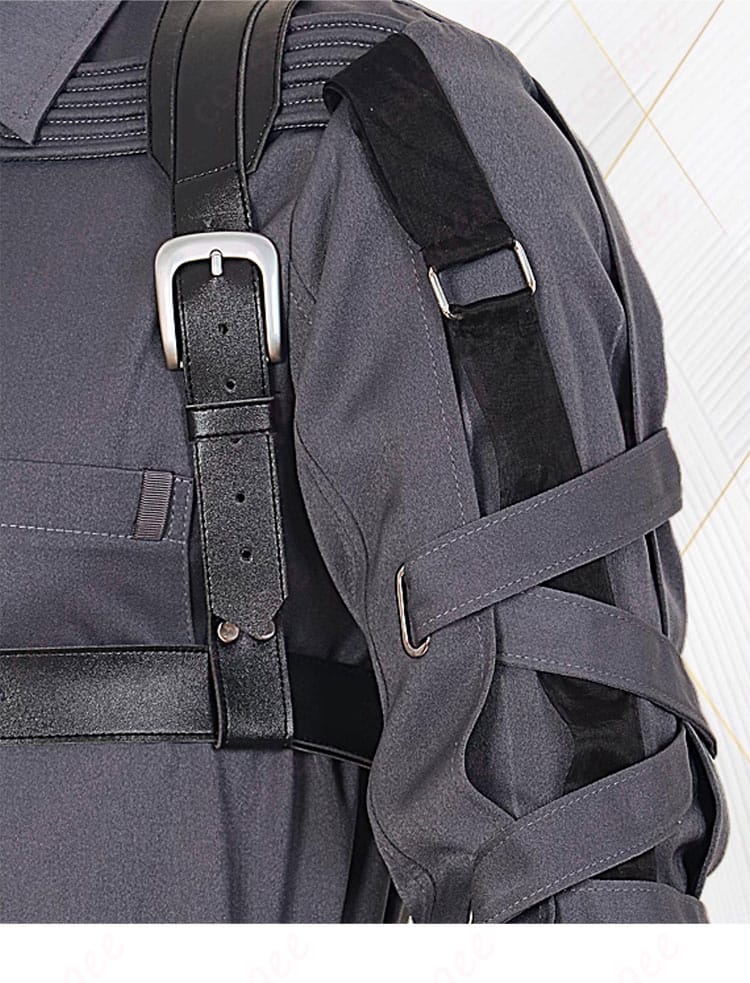 シン・セイヤ・レイ・ホムラ コスプレ衣装肩袖装飾細部 – こだわりの肩袖装飾