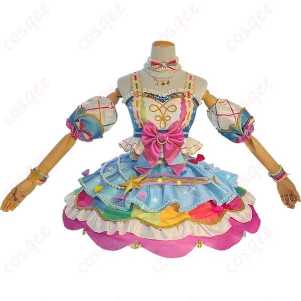 アイカツオンパレード 虹野ゆめのポップ可愛いコスプレ衣装、撮影もイベントも華やかに