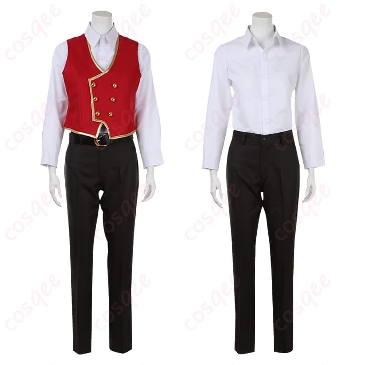 ツイステ リドル・ローズハートの寮服コスプレ 衣装一式で端正にキメて写真映え - 5枚目の画像