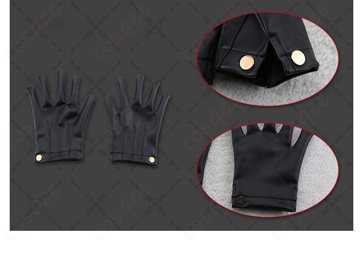 手袋装飾のディテール、リドル・ローズハート コスプレ衣装