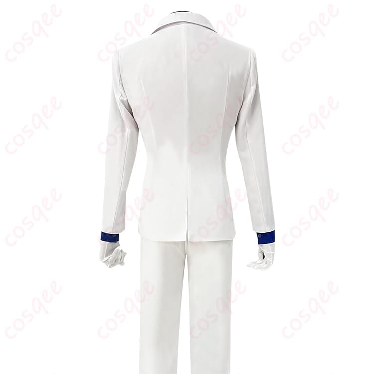 名探偵コナン 怪盗キッドの紳士怪盗スタイルを楽しむコスプレ衣装 - 5枚目の画像