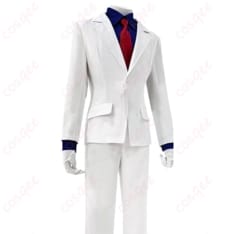 名探偵コナン 怪盗キッドの紳士怪盗スタイルを楽しむコスプレ衣装 - 4枚目の画像（サムネイル）