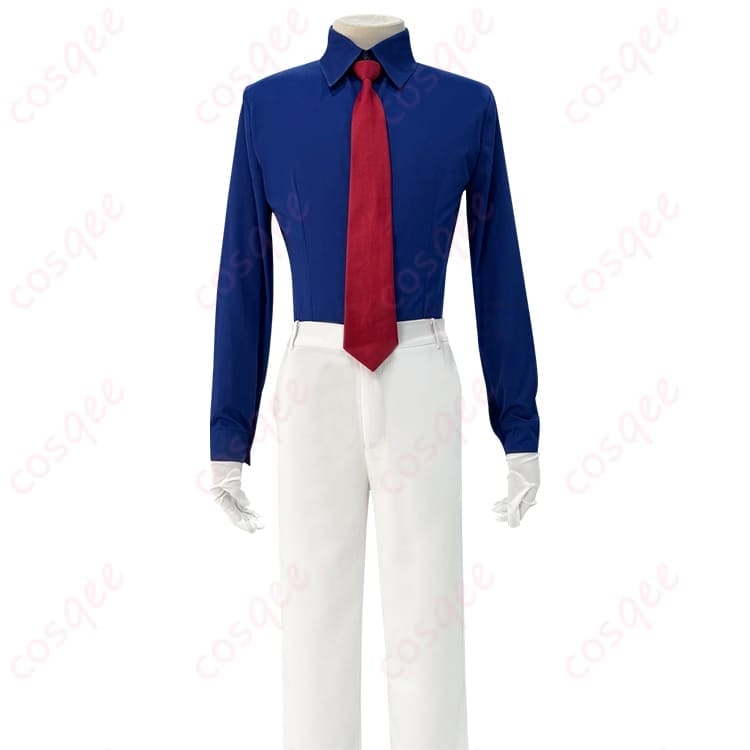 名探偵コナン 怪盗キッドの紳士怪盗スタイルを楽しむコスプレ衣装 - 6枚目の画像